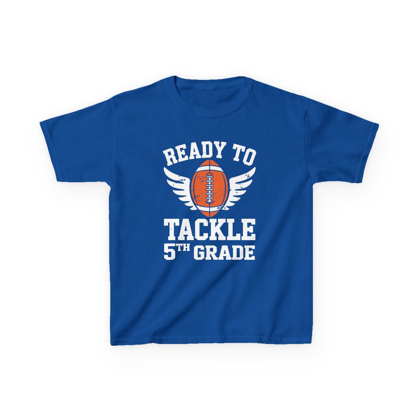 Ready To Tackle 5th Grade Football First Day Sport Kids T-Shirt