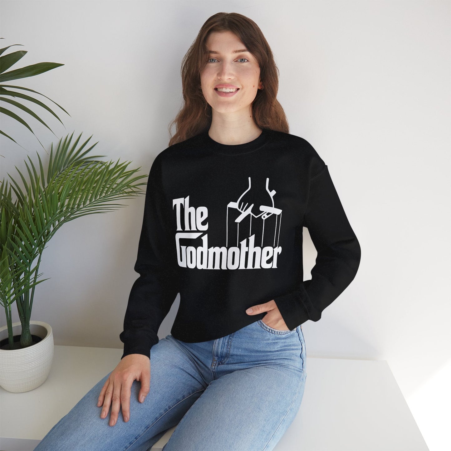 Godmother The Movie Distress Mothers Day Sweatshirt