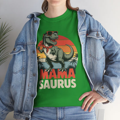 Mamasaurus T Rex Dinosaur Mama Saurus Family Matching Women T-Shirts