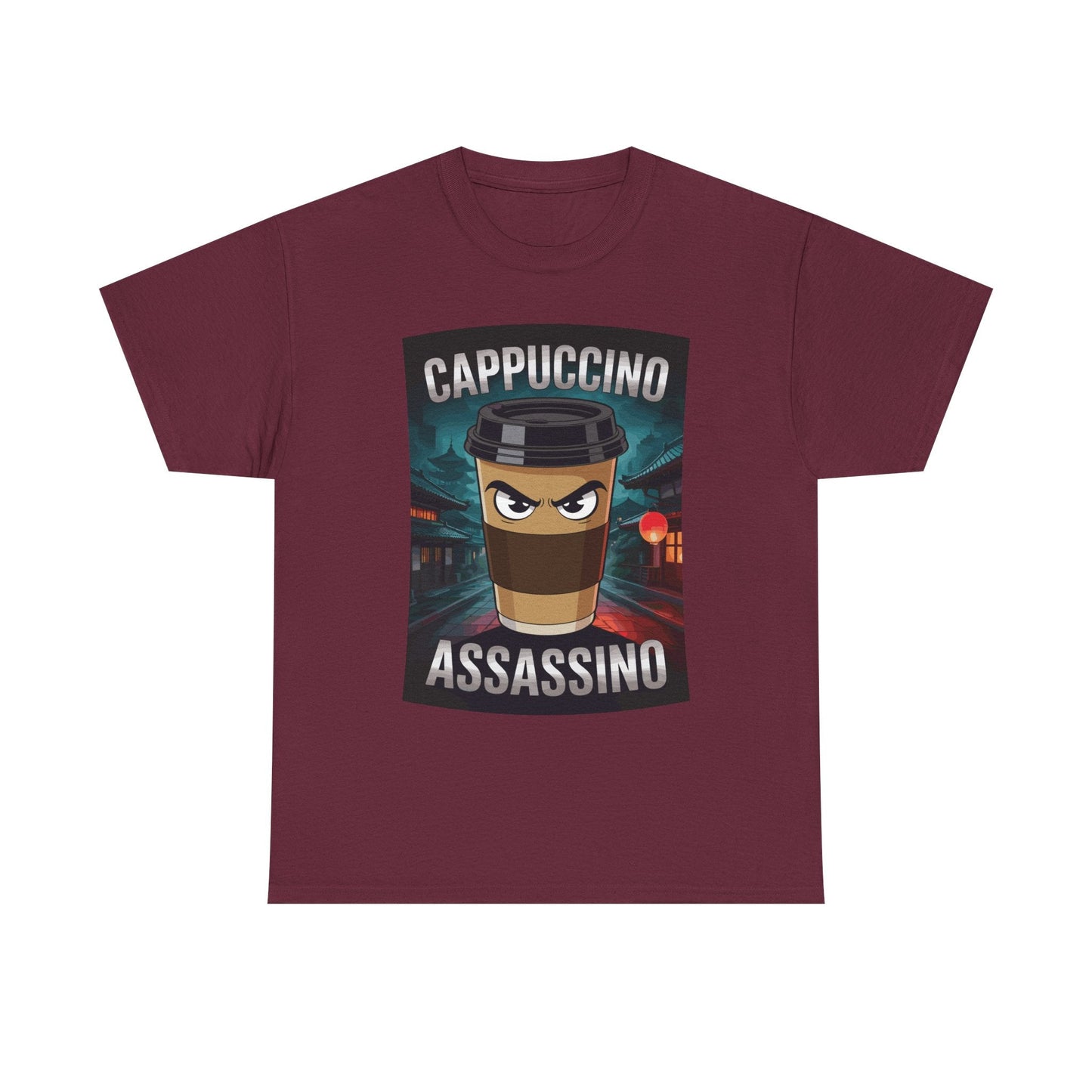 Cappuccino Assassino Coffee Lovers Italian Brainrot Meme T-Shirt