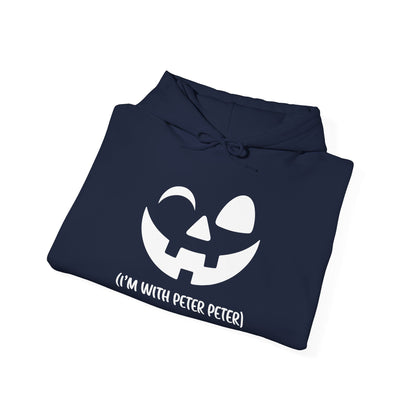 Im With Peter Couple Halloween Adult Eater Pumpkin Hoodie