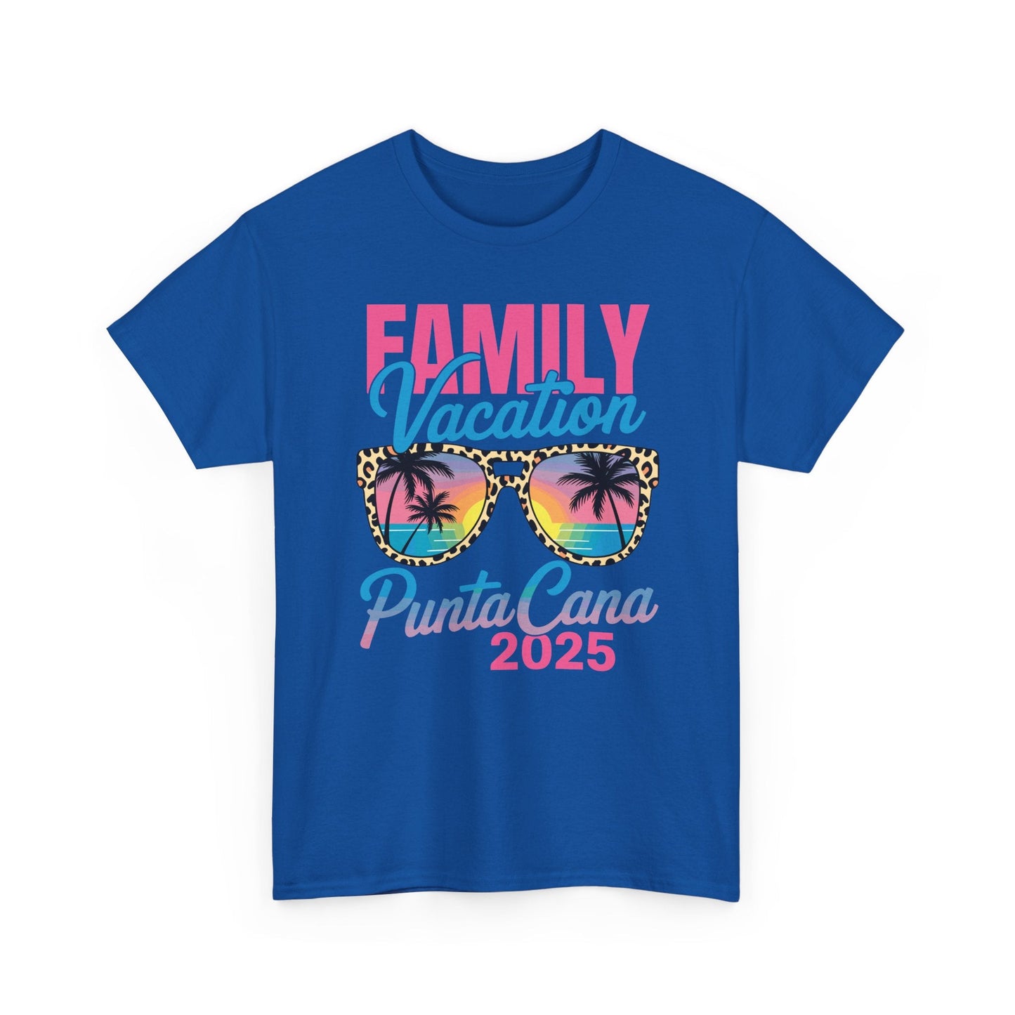 Family Vacation Punta Cana 2025 Matching Holiday Summer T-Shirt
