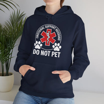 Emotional Support Husband Do Not Pet Hoodie