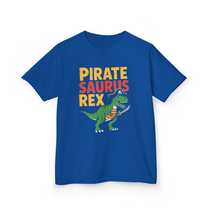 Pirate Saurus T-Rex Dinosaur Funny Halloween Costume Boys T-Shirt