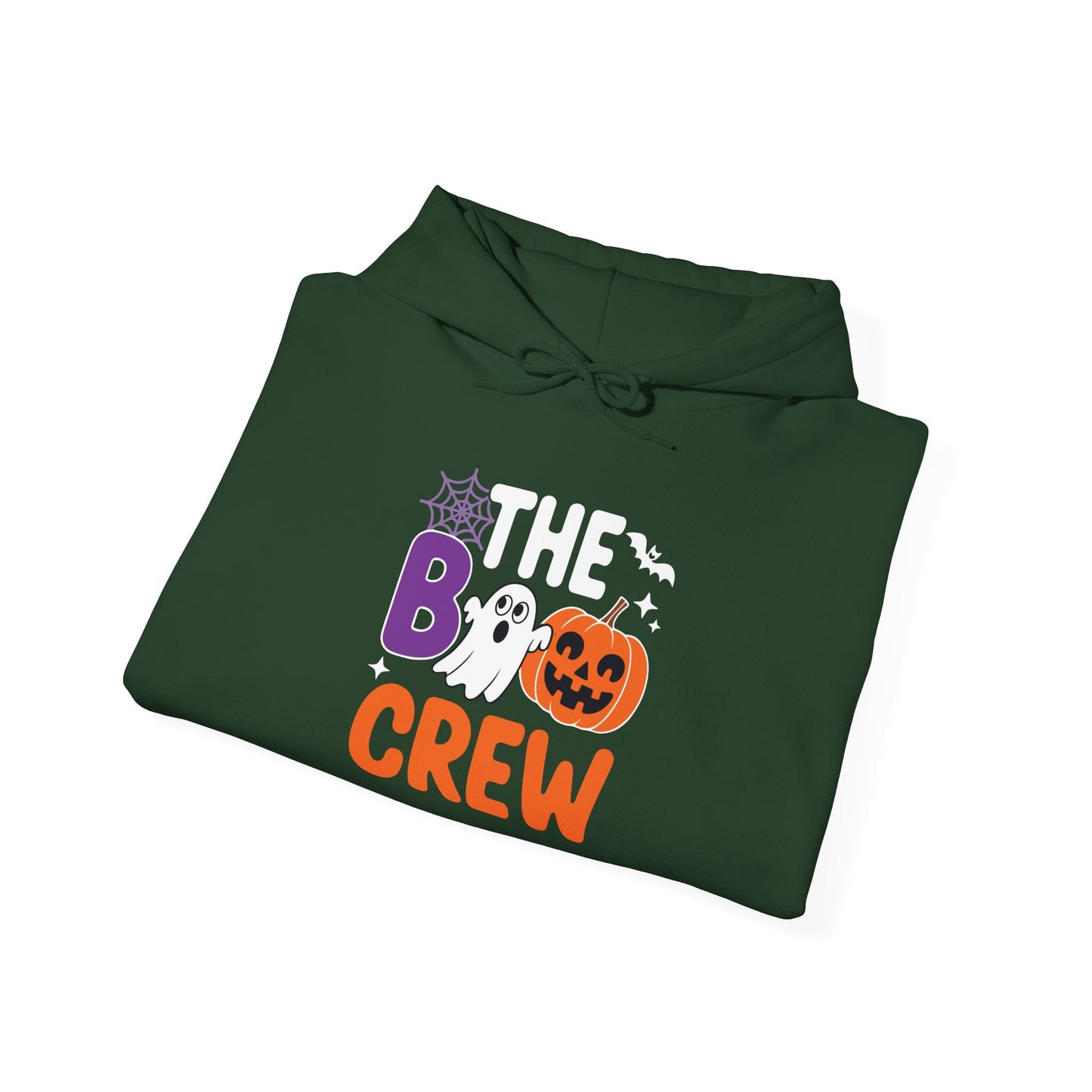 Halloween The Boo Crew Cute Ghost Spooky Family Matching Hoodie