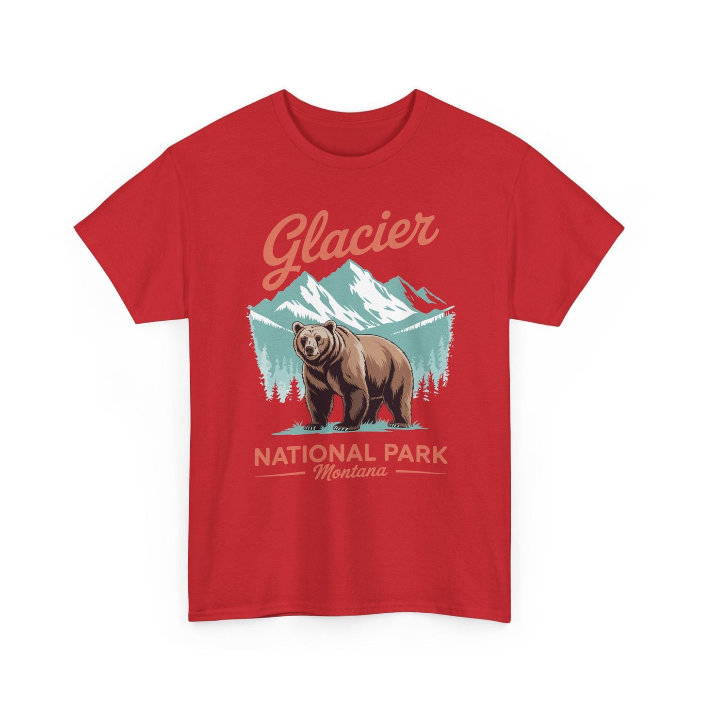 Glacier National Park retro T-Shirt