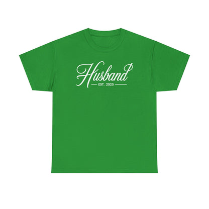 Couples Gifts For Husband And Wife Matching Husband Est 2025 Just Married Honeymoon Wedding T-Shirt