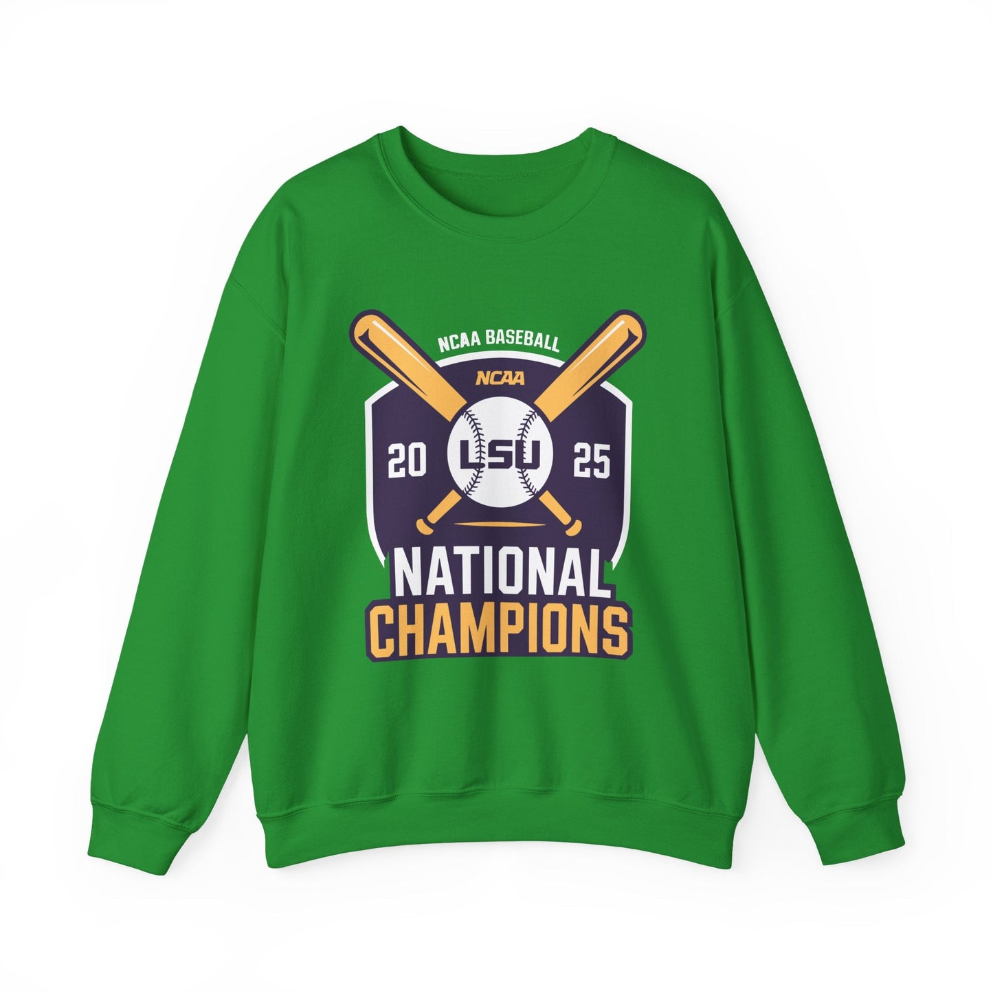 LSU Baseball 2025 National Champions Logo Sweatshirt