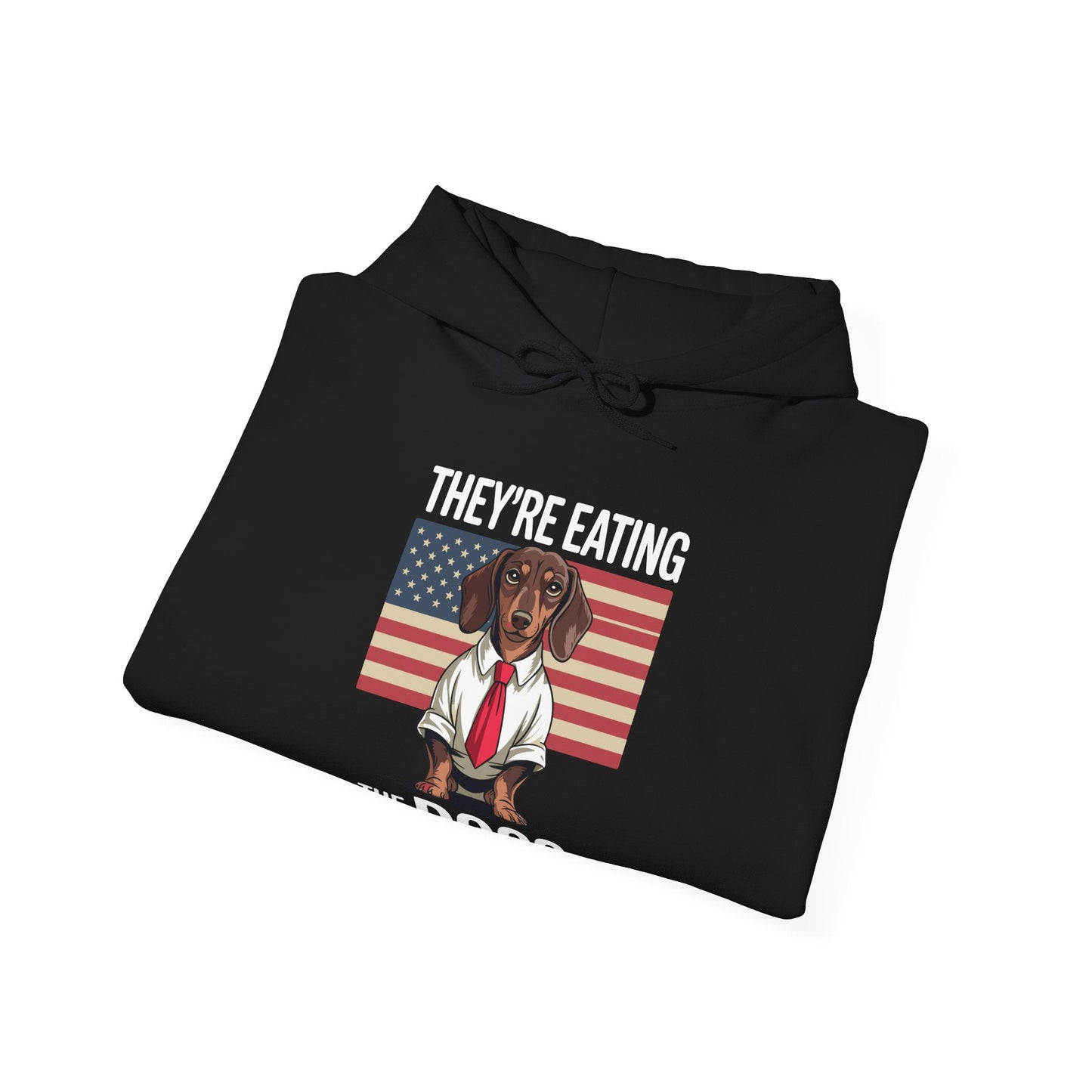 They're Eating the Dogs Trump Hot Dog Hoodie