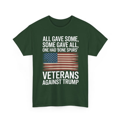 Veterans Against Trump Anti Trump Political Protest T-Shirt