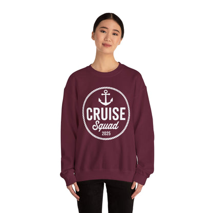 Family Cruise Squad 2025 Summer Vacation Matching Sweatshirt