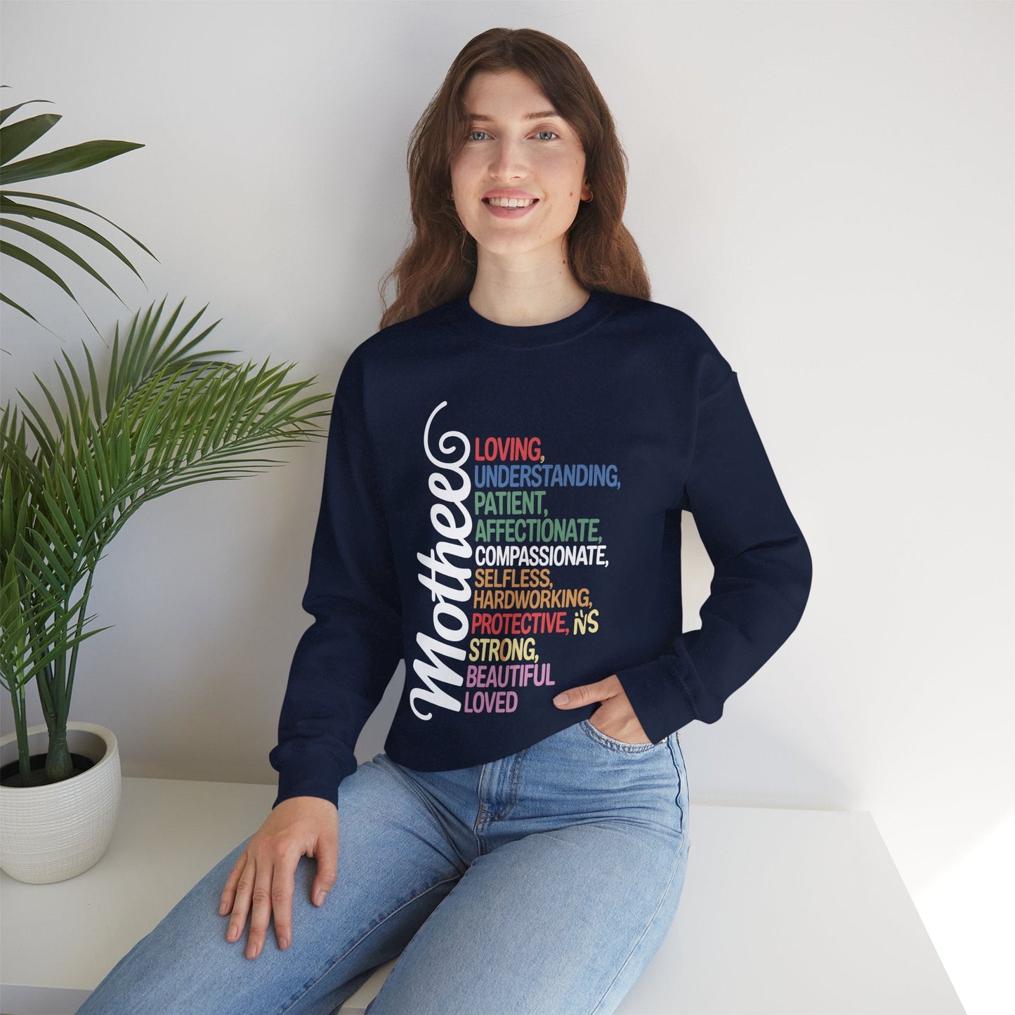 MOTHER Meaning Shirt I Love Mom Mothers Day Sweatshirt