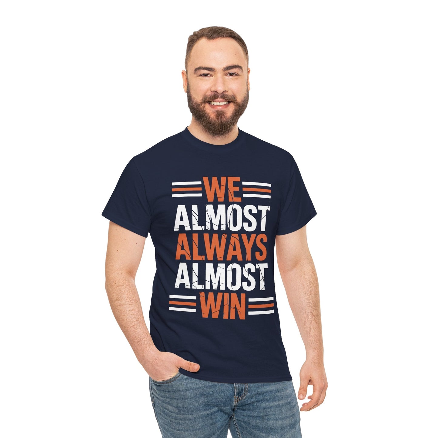 Funny Cleveland Throwback We Almost Always Almost Win Football Fans Lovers T-Shirt