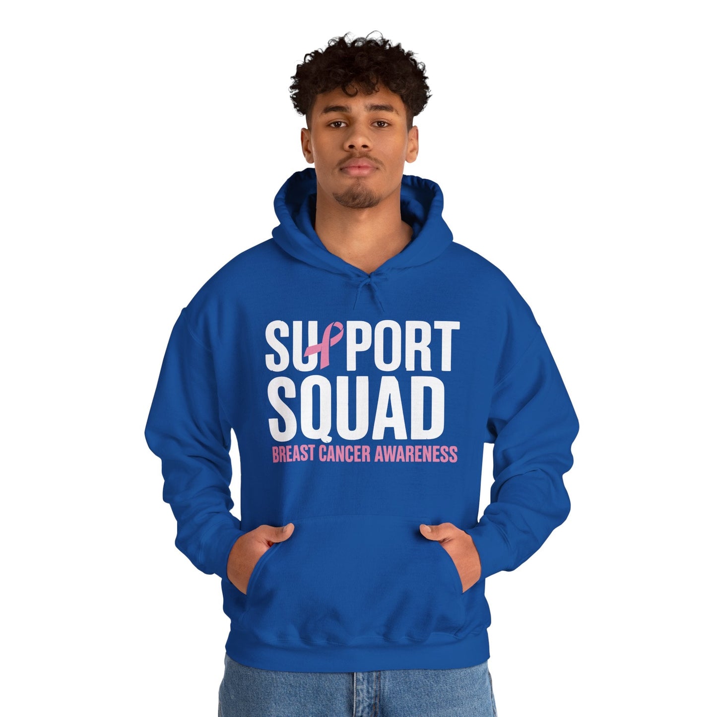 Breast Cancer Shirts Support Squad Breast Cancer Awareness Hoodie