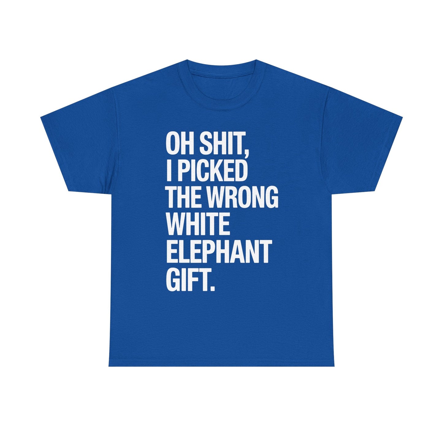 Oh Shit Funny White Elephant Gifts for Adults Under 15 20 T-Shirt