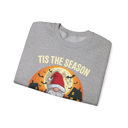 Happy Hallothanksmas Halloween Thanksgiving Merry Christmas Sweatshirt