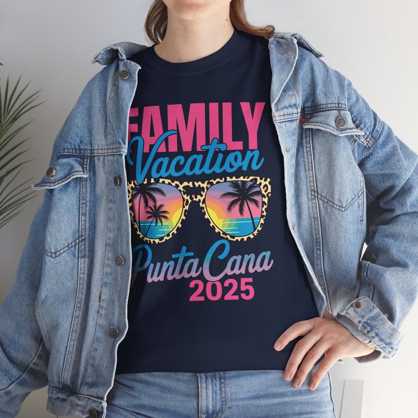 Family Vacation Punta Cana 2025 Matching Holiday Summer T-Shirt