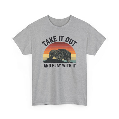 Catch Some Rays Vintage Retro Take It Out And Play T-Shirt