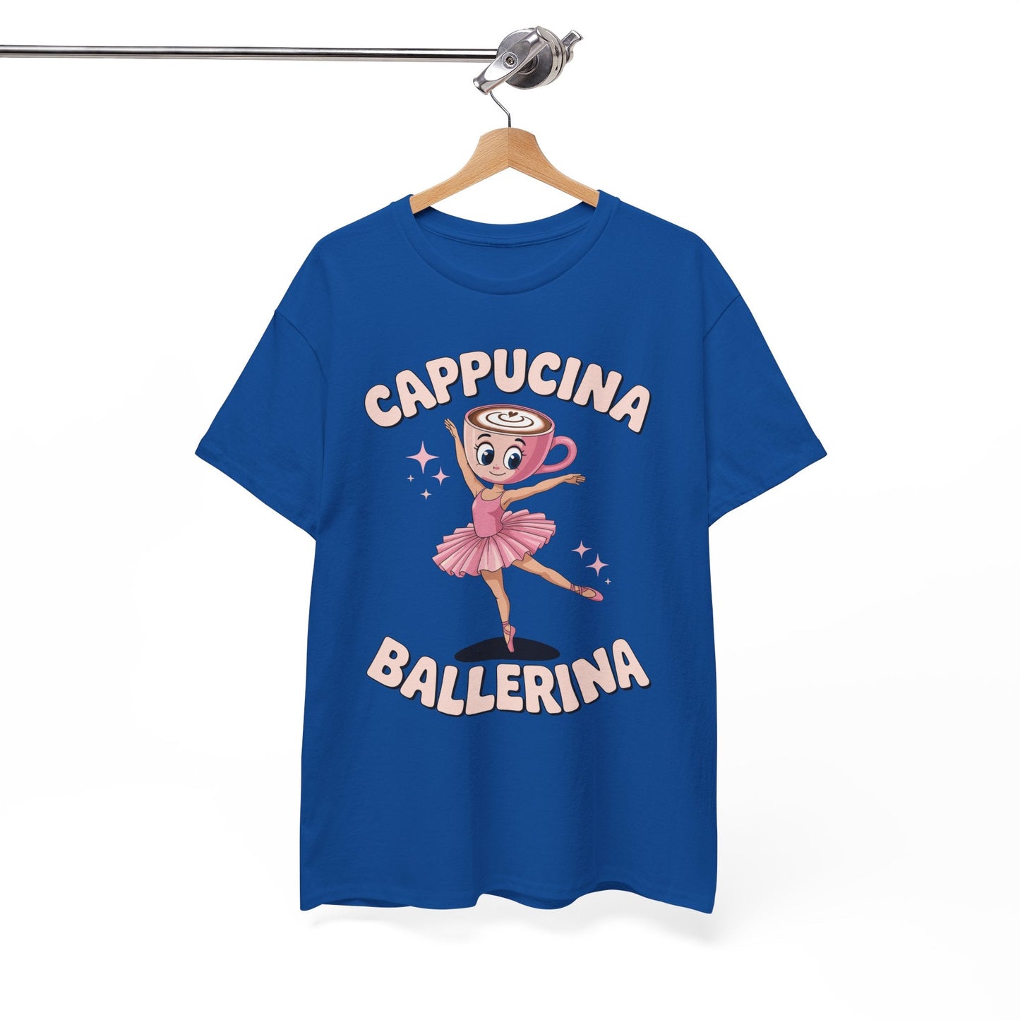 Funny Ballerina Cappuccina Coffee Dance Lovers Italian Meme T-Shirt
