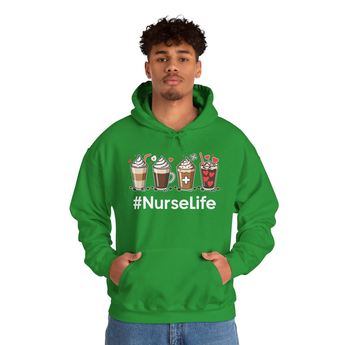 Nurse Life Funny Coffee Nurses Fuel Registered Nurse Medical Hoodie
