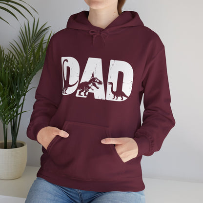 Dad Dinosaur Saurus Boys Girls Fathers Day Hoodie