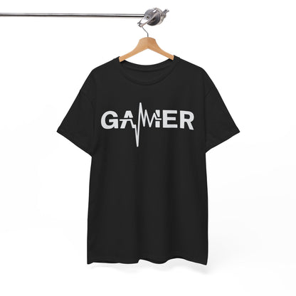 Gamer Heartbeat Video Games Graphic T-Shirt