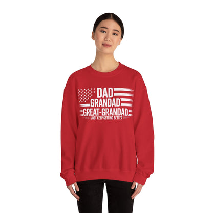 Gifts for Grandpa from Grandkids Dad Grandad Great Grandad Sweatshirt