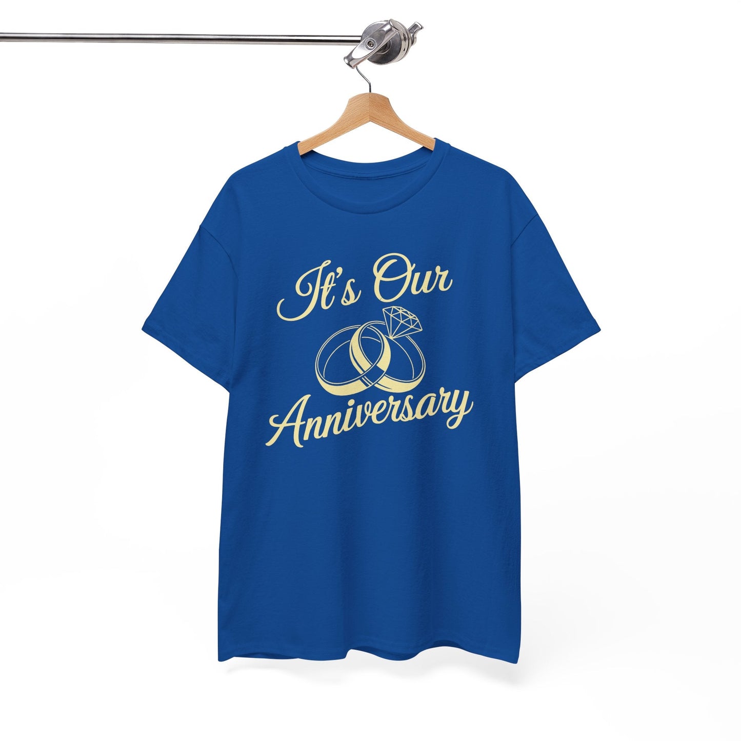 It's Our Anniversary Shirts for Married Couples Husband Wife T-Shirt
