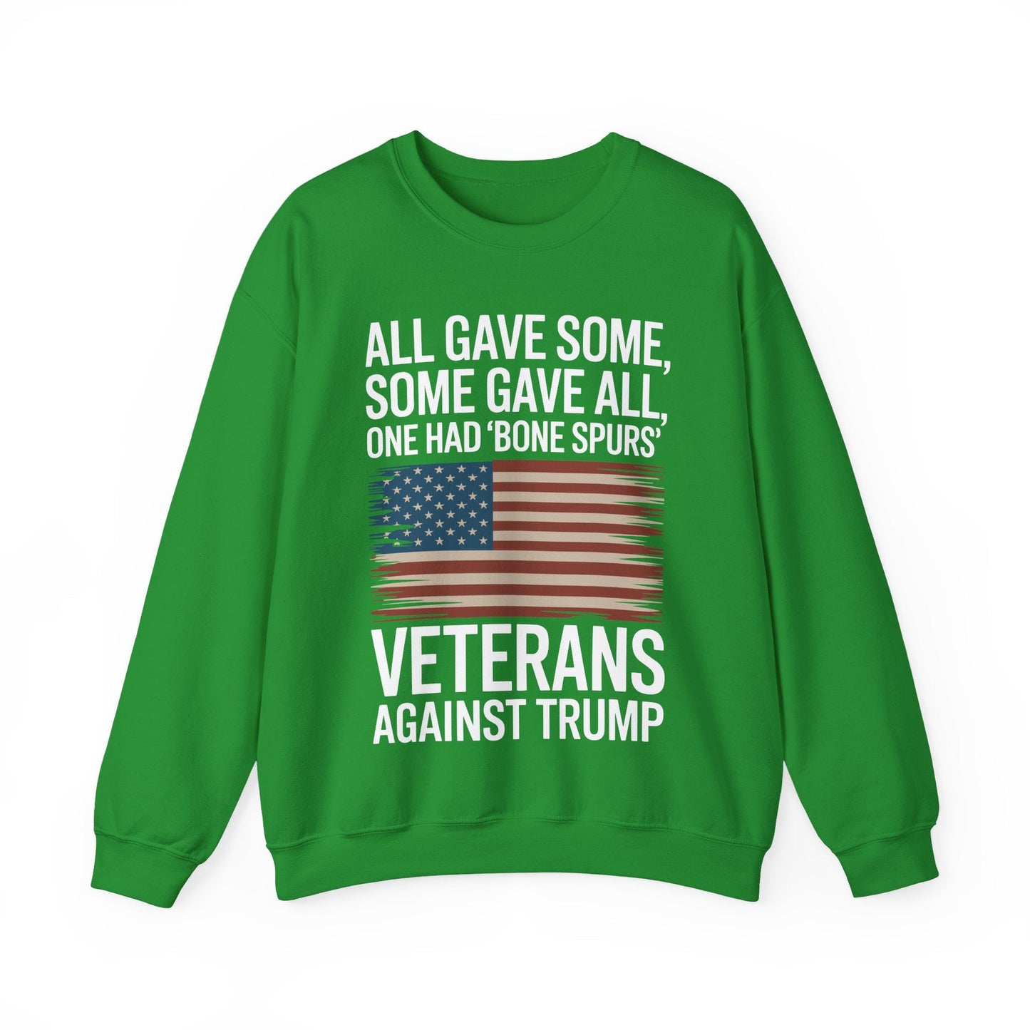 Veterans Against Trump Anti Trump Political Protest Sweatshirt