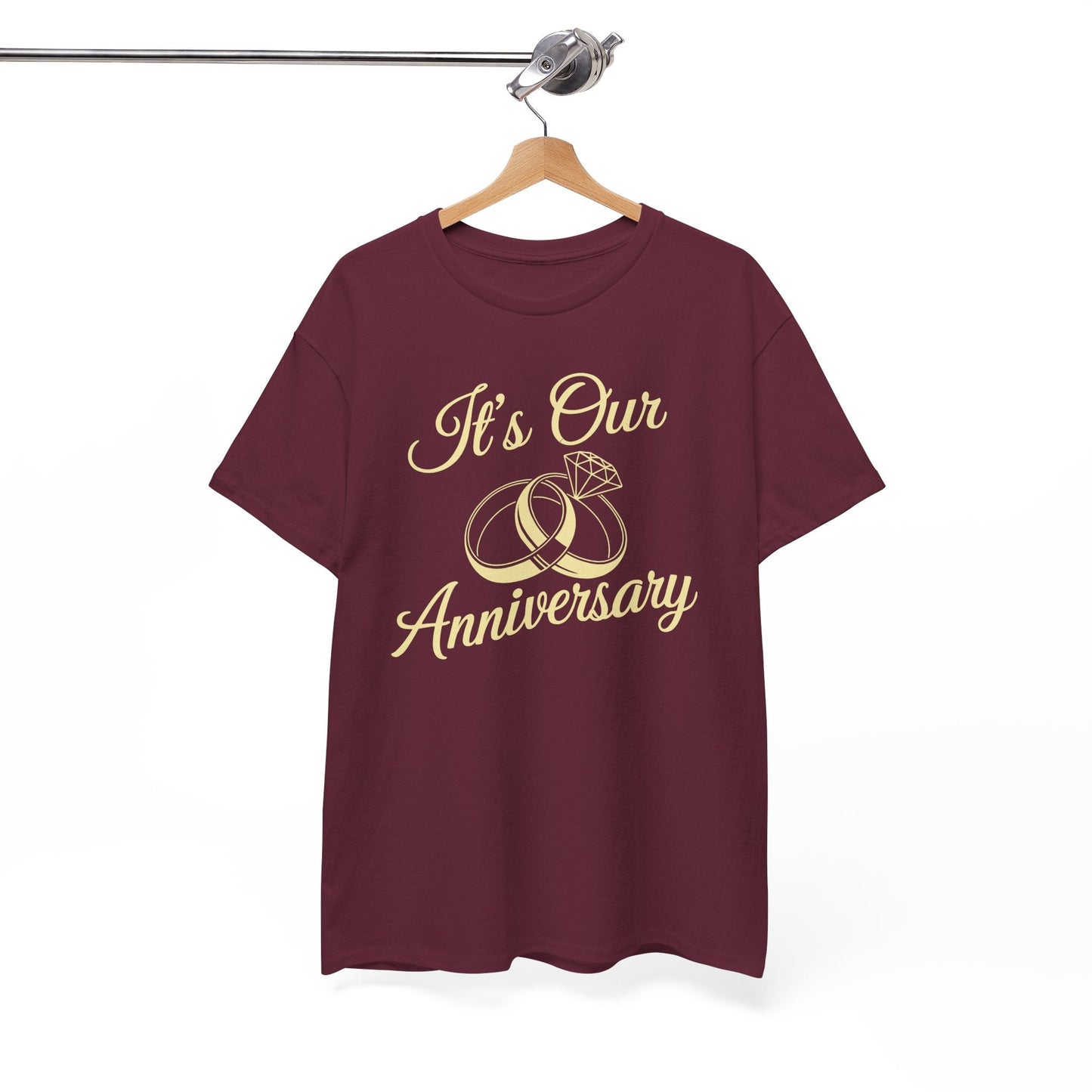 It's Our Anniversary Shirts for Married Couples Husband Wife T-Shirt