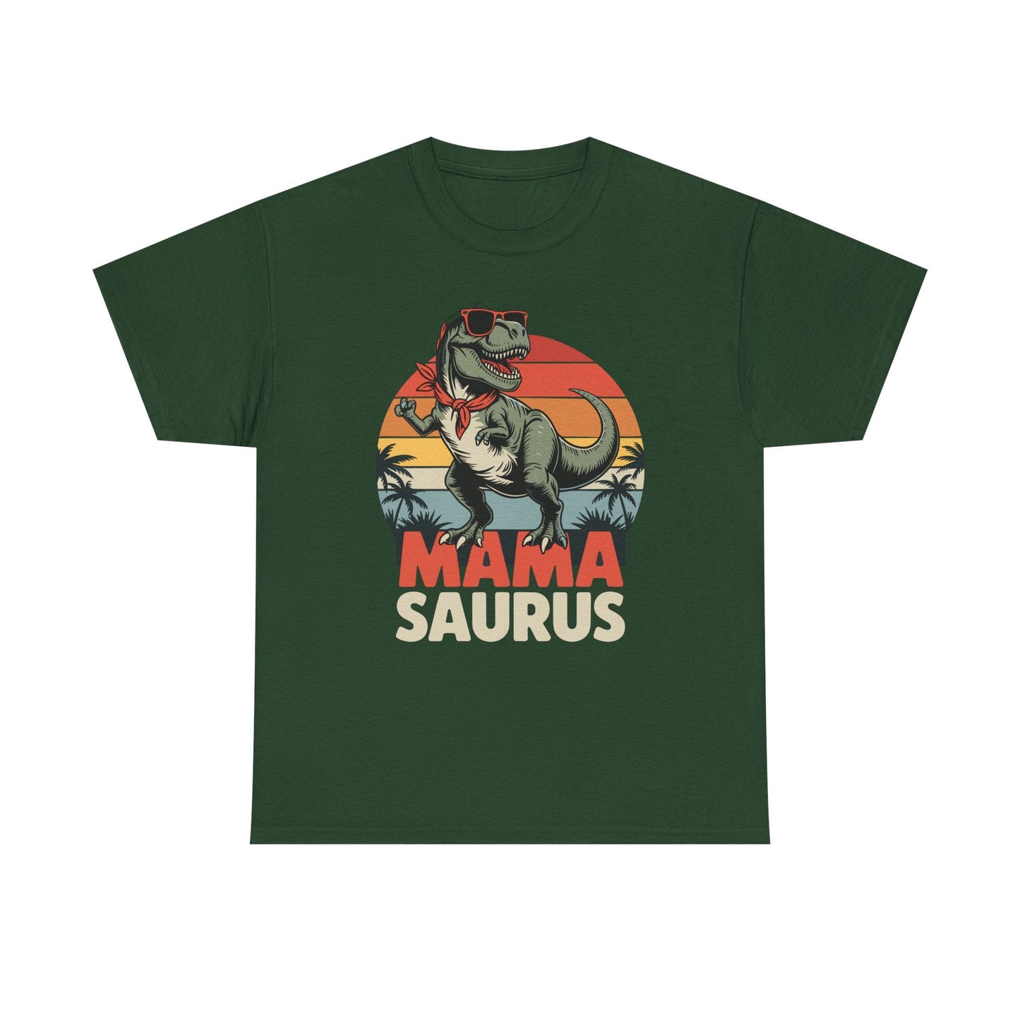 Mamasaurus T Rex Dinosaur Mama Saurus Family Matching Women T-Shirts