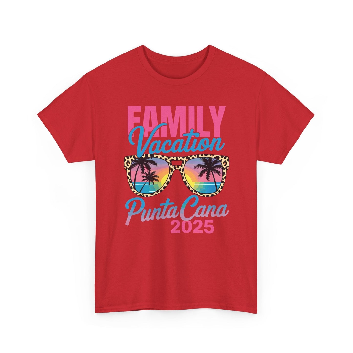 Family Vacation Punta Cana 2025 Matching Holiday Summer T-Shirt