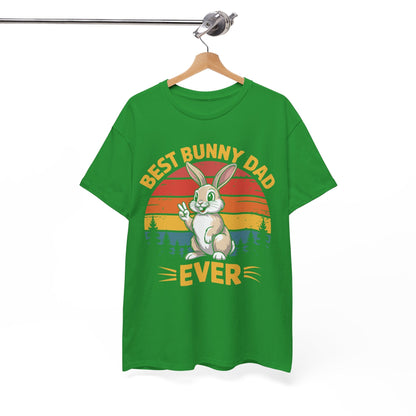 Best Bunny Dad Ever Funny Rabbit Lover Dad Gift T-Shirt for Pet Owners