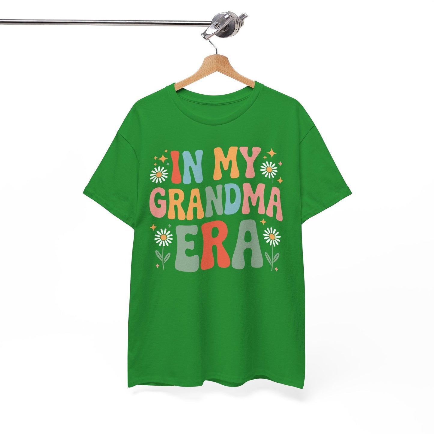 In My Grandma Era Funny Sarcastic Groovy Retro Mothers Day T-Shirt
