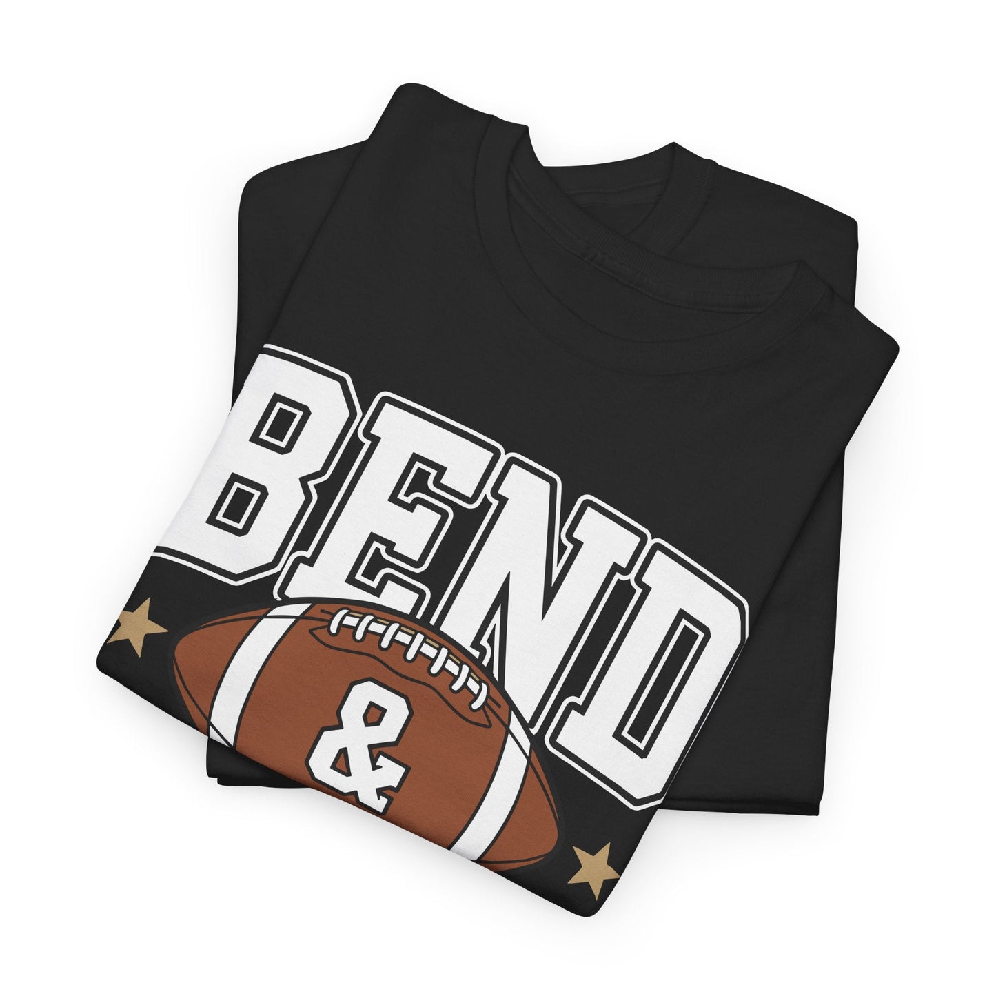 Funny Game Day Touchdown Season Cute Bend and Snap Football T-Shirt