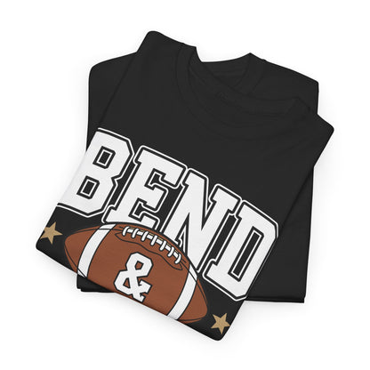 Funny Game Day Touchdown Season Cute Bend and Snap Football T-Shirt