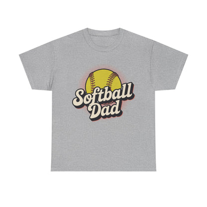 Funny Fathers Day Softball Dad Gift From Daughter Son Wife T-Shirt