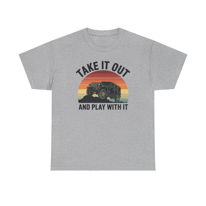 Catch Some Rays Vintage Retro Take It Out And Play T-Shirt