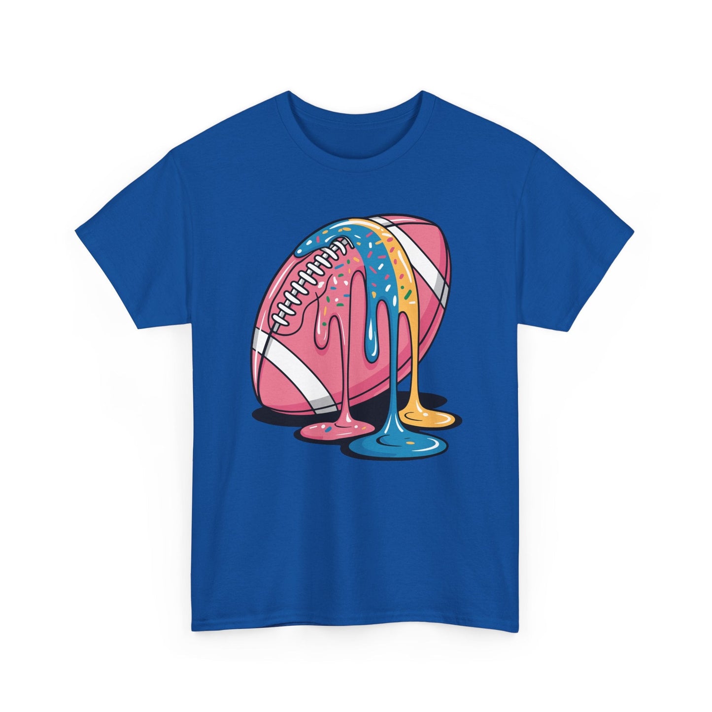 Football Drip For Lineman WR QB RB Ice Cream Sprinkles T-Shirt