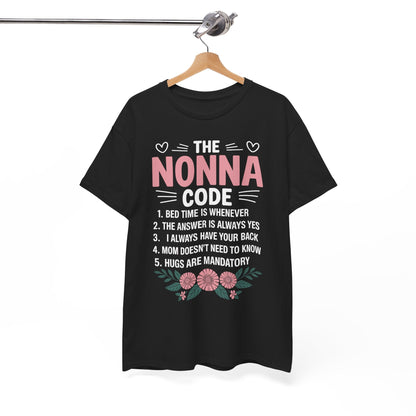 The A Nonna Code Funny Grandma Mothers Day Gifts T-Shirt