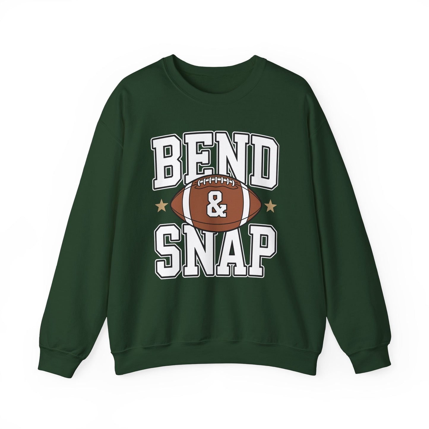 Funny Game Day Touchdown Season Cute Bend and Snap Football Sweatshirt