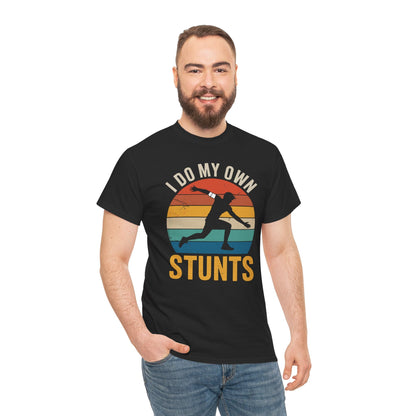 Funny I Do All My Own Stunts Broken Bones T-Shirt