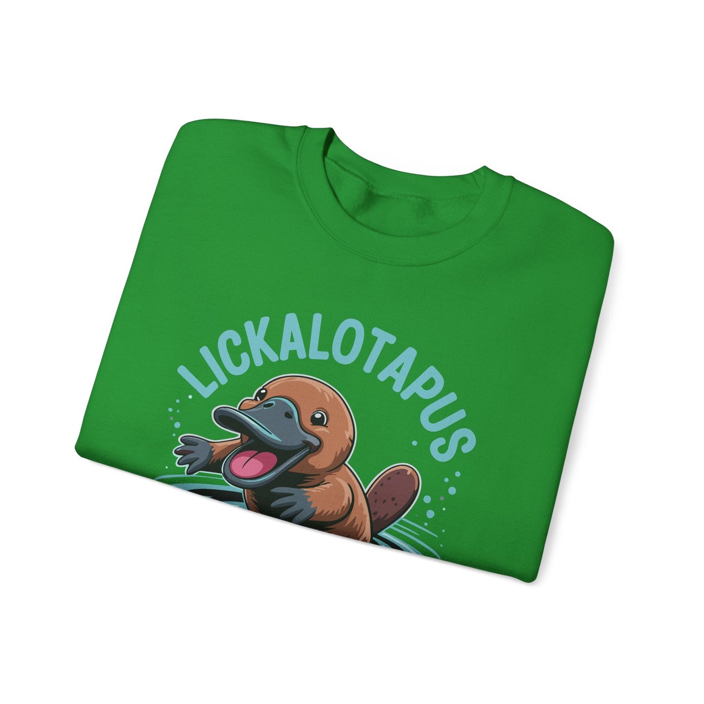 Vintage Funny Lickalottapus Is My Spirit Animal Lovers Meme Sweatshirt
