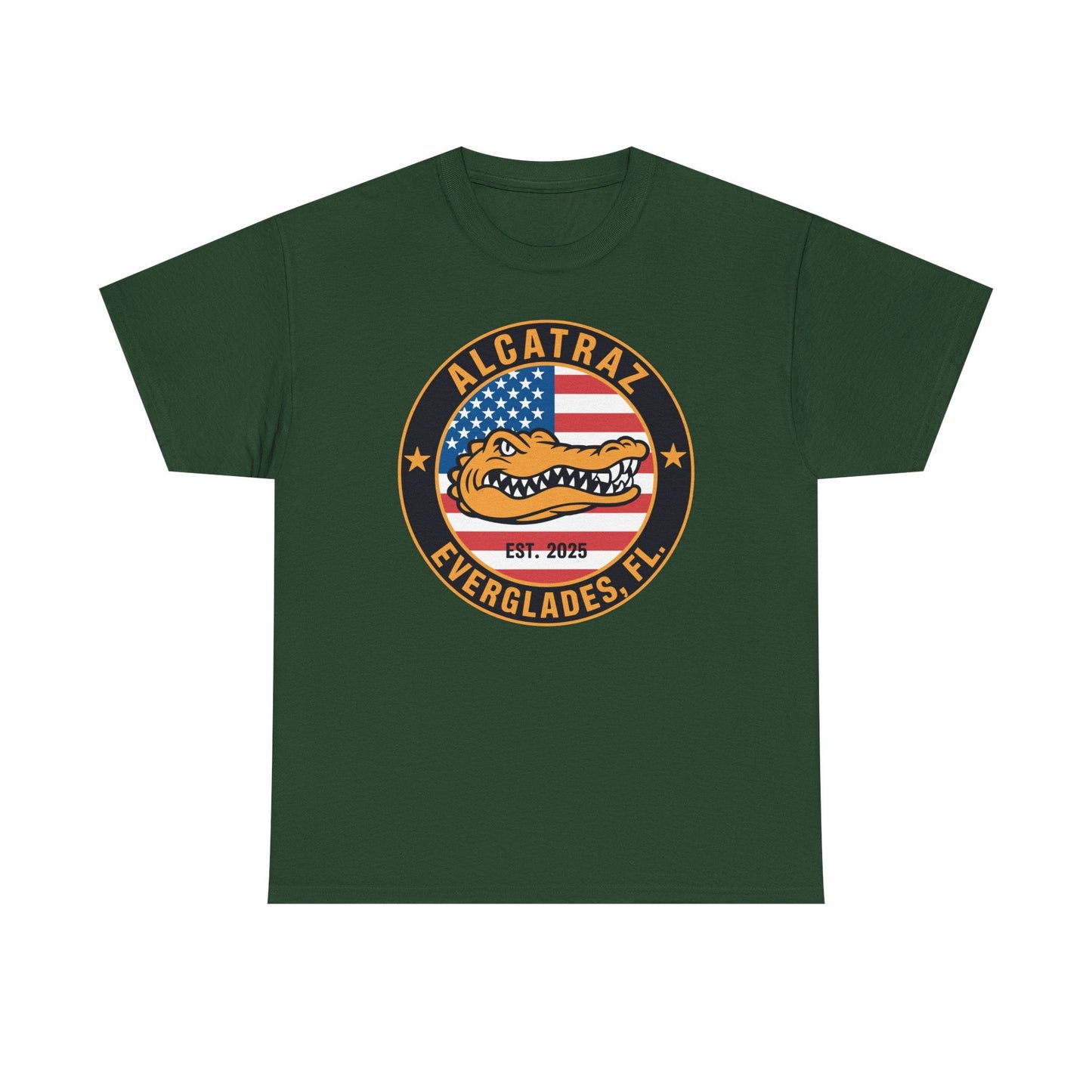 Retro Alcatraz Everglades FL EST 2025 T-Shirt