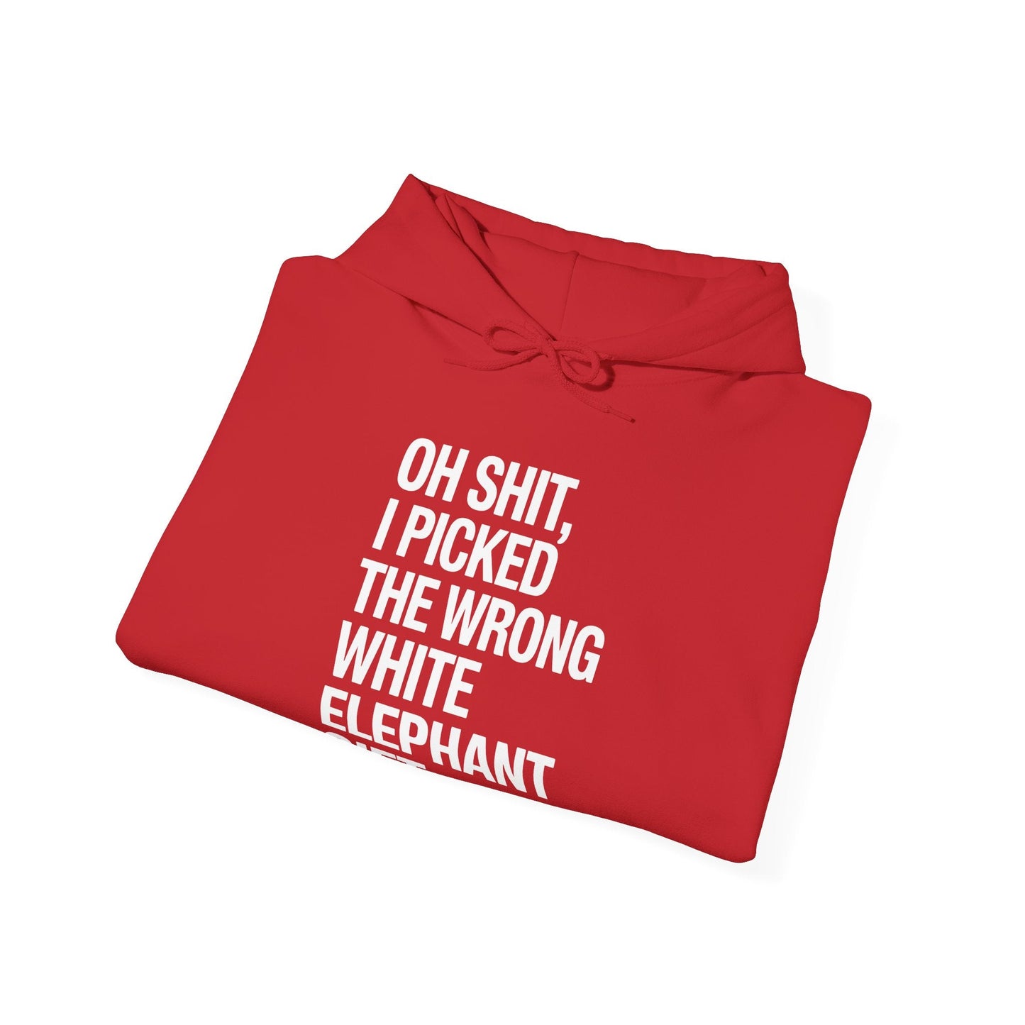 Oh Shit Funny White Elephant Gifts for Adults Under 15 20 Hoodie