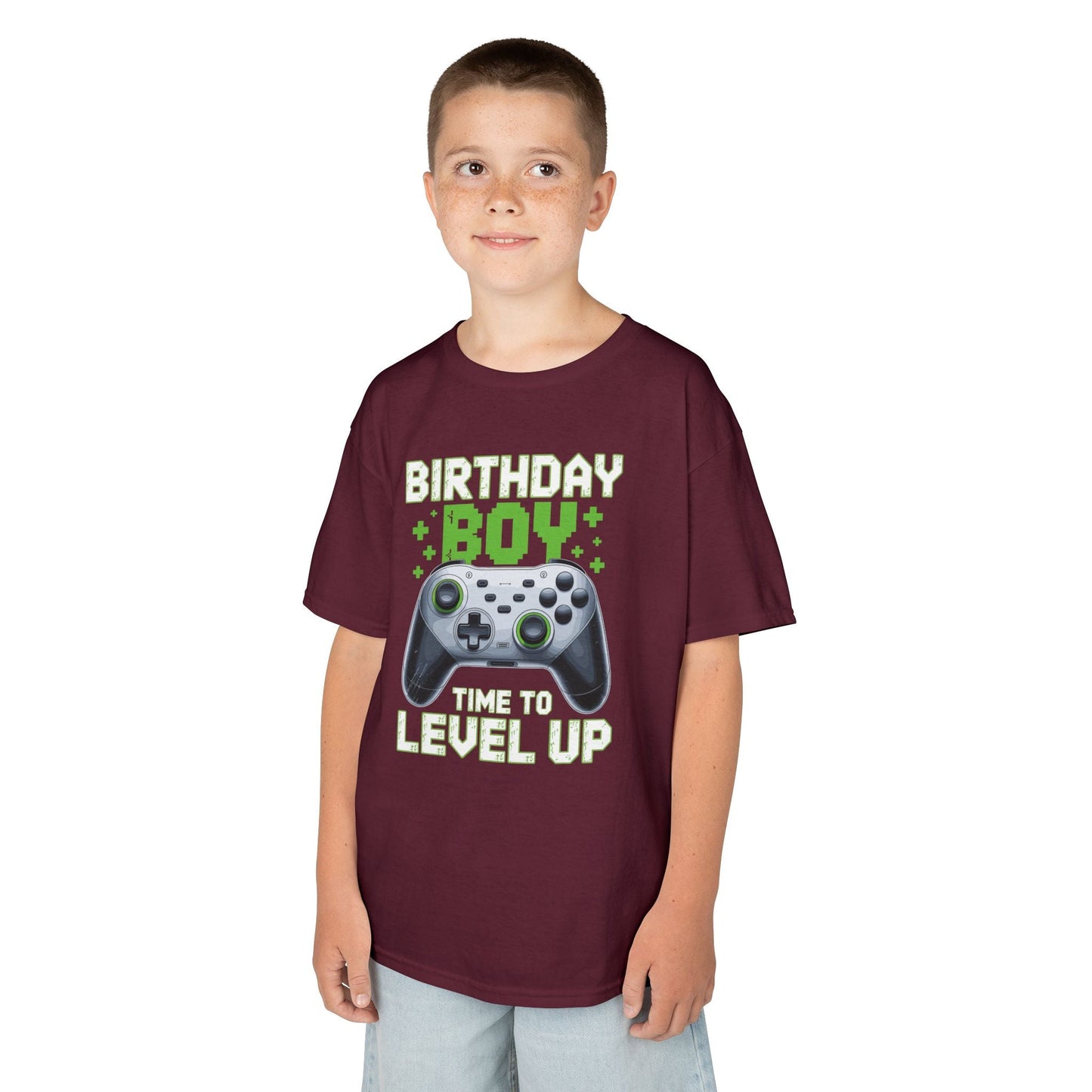 Level Up Birthday Boy Video Game T-shirt