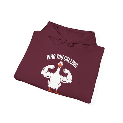 Who You Calling Silly Goose Funny Gym Meme Hoodie