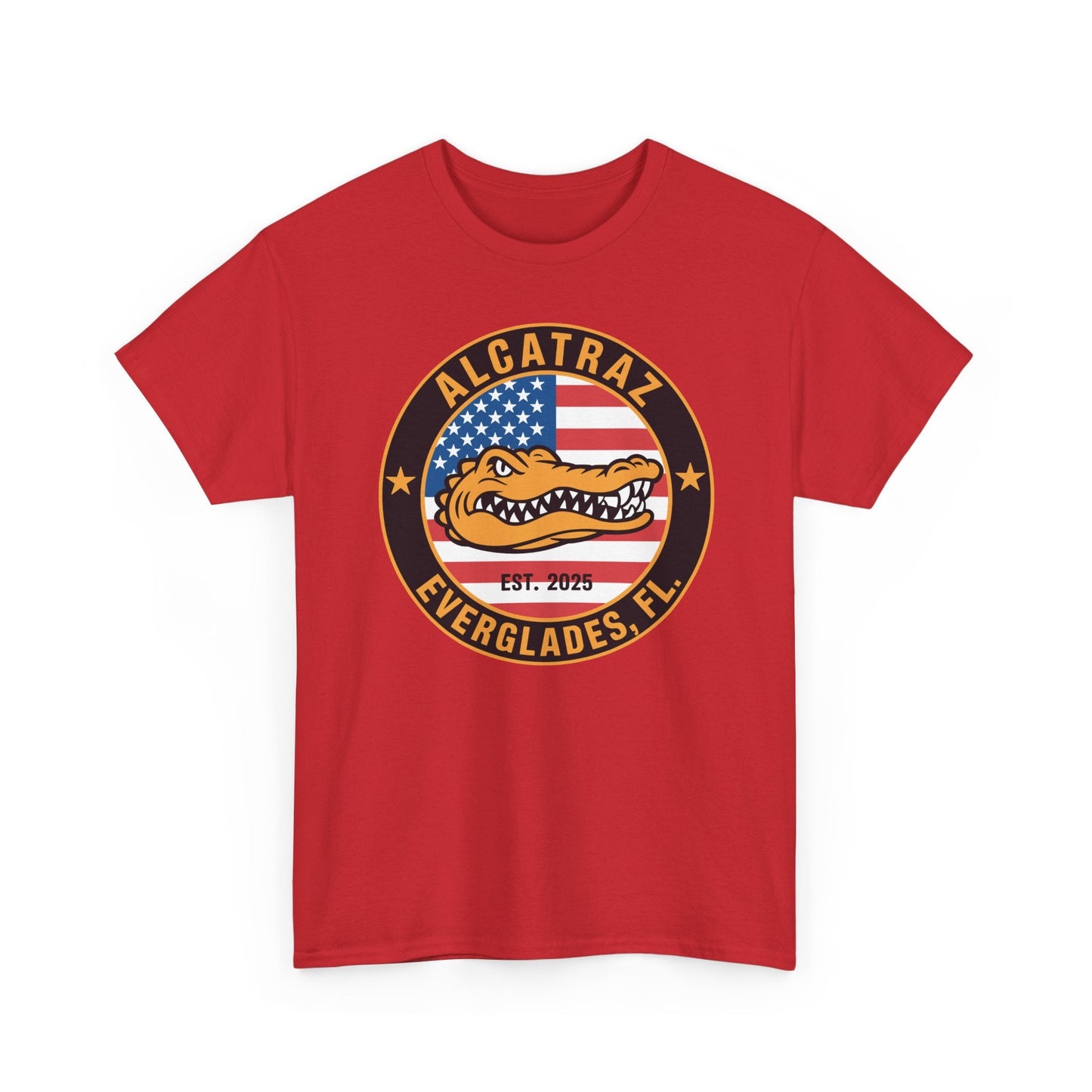 Retro Alcatraz Everglades FL EST 2025 T-Shirt