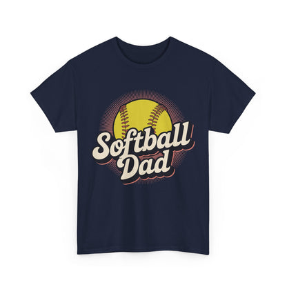 Funny Fathers Day Softball Dad Gift From Daughter Son Wife T-Shirt