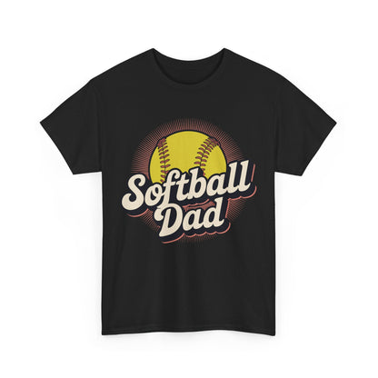 Funny Fathers Day Softball Dad Gift From Daughter Son Wife T-Shirt